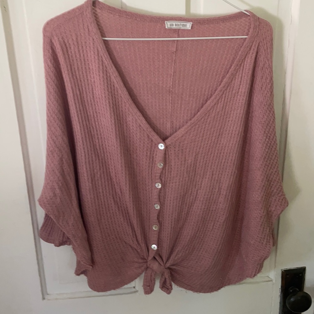 Women’s size M short sleeve cardigan